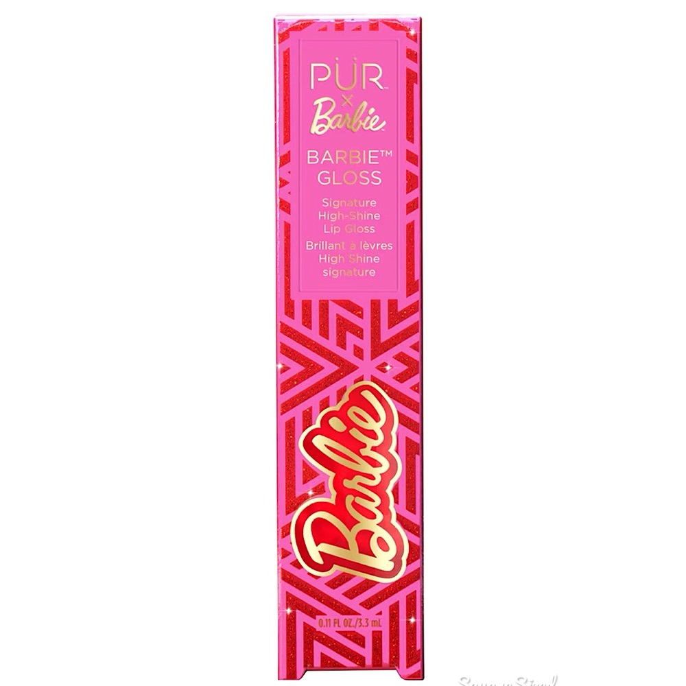 NIB PUR X BARBIE LIMITED EDITION Lipgloss High shine luxurious Boss Gloss